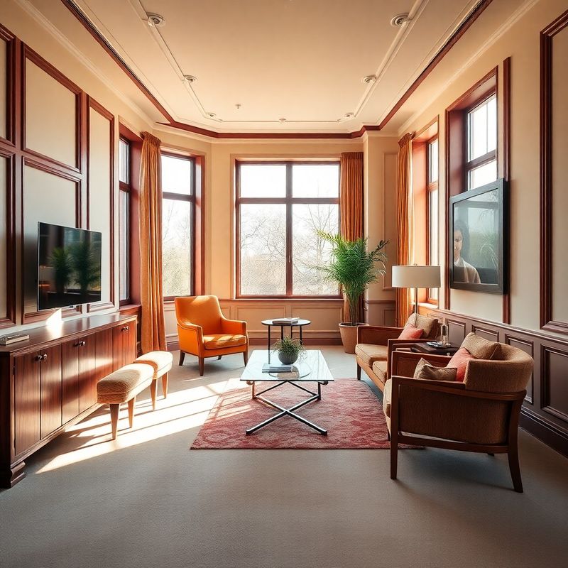 Interior sofisticat al biroului de consultanță din Oradea